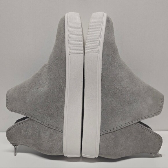 Steve Madden Gray Suede Claud Ankle Wedge Sneaker Shoes Boots Women's 7 - Picture 4 of 8